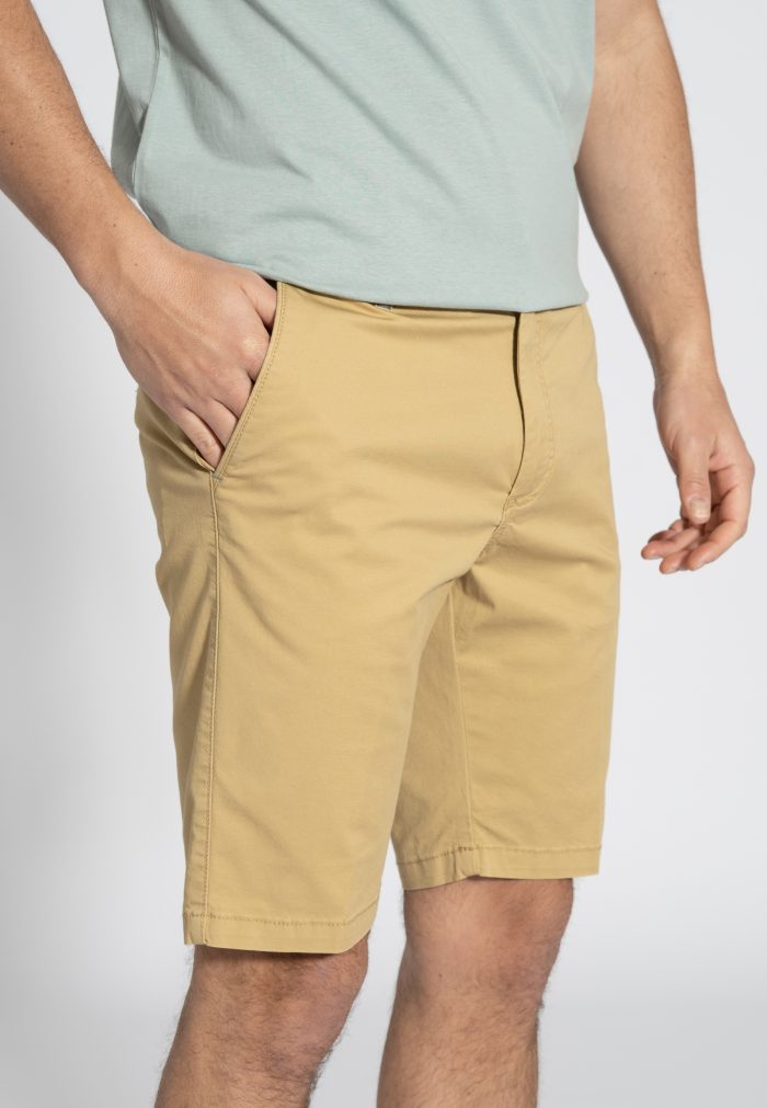 Ochre Gabardine regular fit bermuda - Image 4