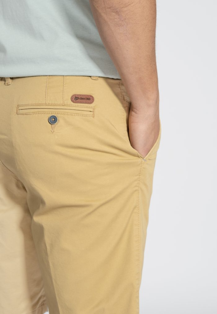 Ochre Gabardine regular fit bermuda - Image 5