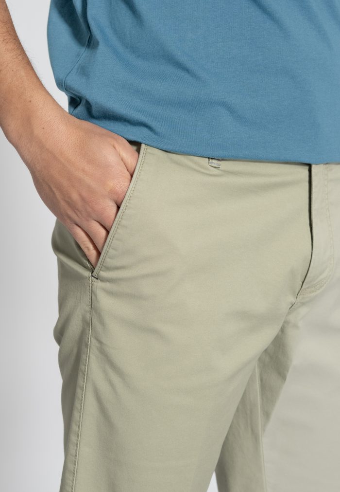 Mint Gabardine regular fit bermuda - Image 3