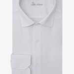 Λευκό Πουκάμισο ποπλίνα κανονική γραμμή