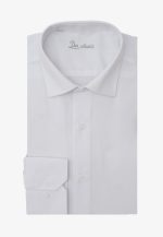 White Regular fit poplin shirt