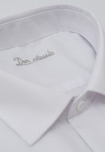 White Regular fit poplin shirt - Image 2