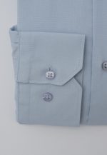 Light Blue Regular fit poplin shirt - Image 5