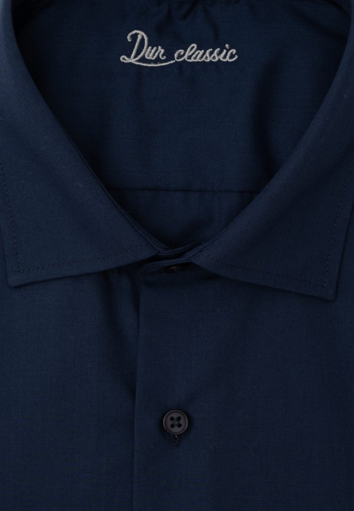 Ναυτικό Μπλε Πουκάμισο ποπλίνα κανονική γραμμή - Image 2