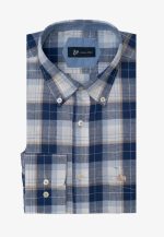 Regular fit mistolino check shirt