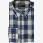 Πουκάμισο mistolino καρό κανονική γραμμή