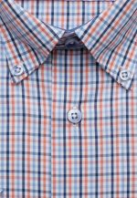 Orange Regular line short sleeve shirt - Image 3