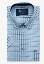 Petrol Regular line short sleeve shirt