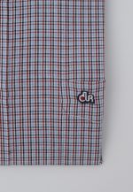 Red Short sleeve regular fit check shirt - Image 5