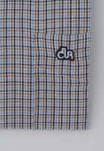 Brown Short sleeve regular fit check shirt - Image 5