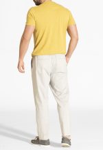 Ochra Buttoned slub jersey T-shirt - Image 3