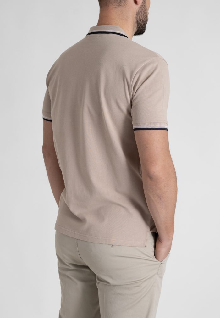 Άμμος πικέ πόλο με ρίγα - Image 4