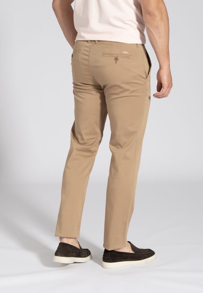 Καμηλό Peach touch chino παντελόνι κανονική γραμμή - Image 3