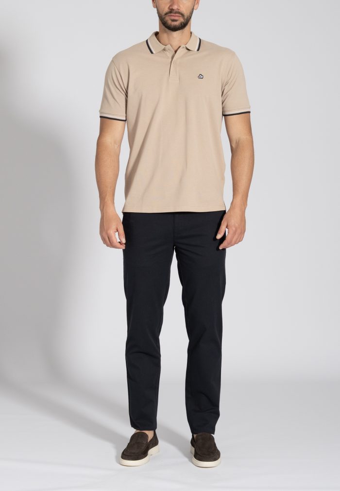 Blue Peach touch cotton chinos trousers regular line - Image 5