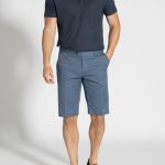Pilot blue βερμούδα chino twill βαμβάκι
