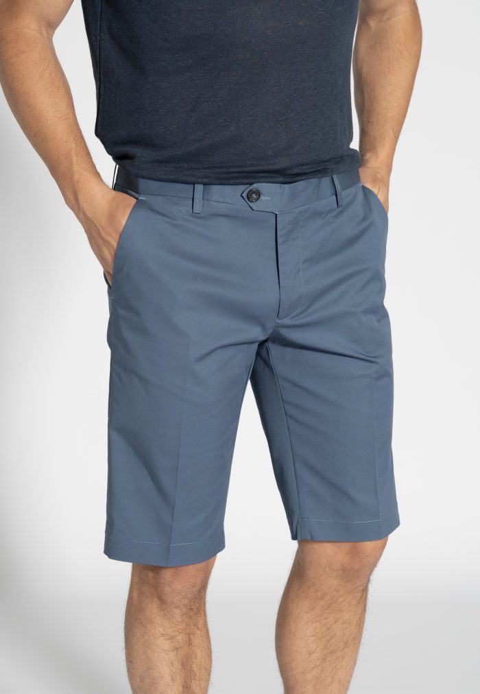Pilot blue βερμούδα chino twill βαμβάκι - Image 2