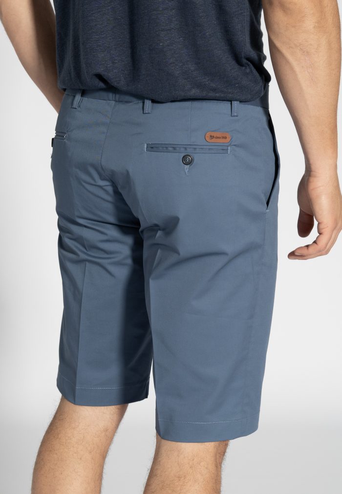 Pilot blue βερμούδα chino twill βαμβάκι - Image 3