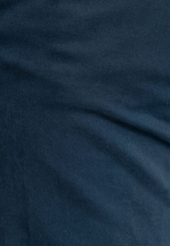 Marine blue παντελόνι chino πλυμένο Twill κανονική γραμμή - Image 5