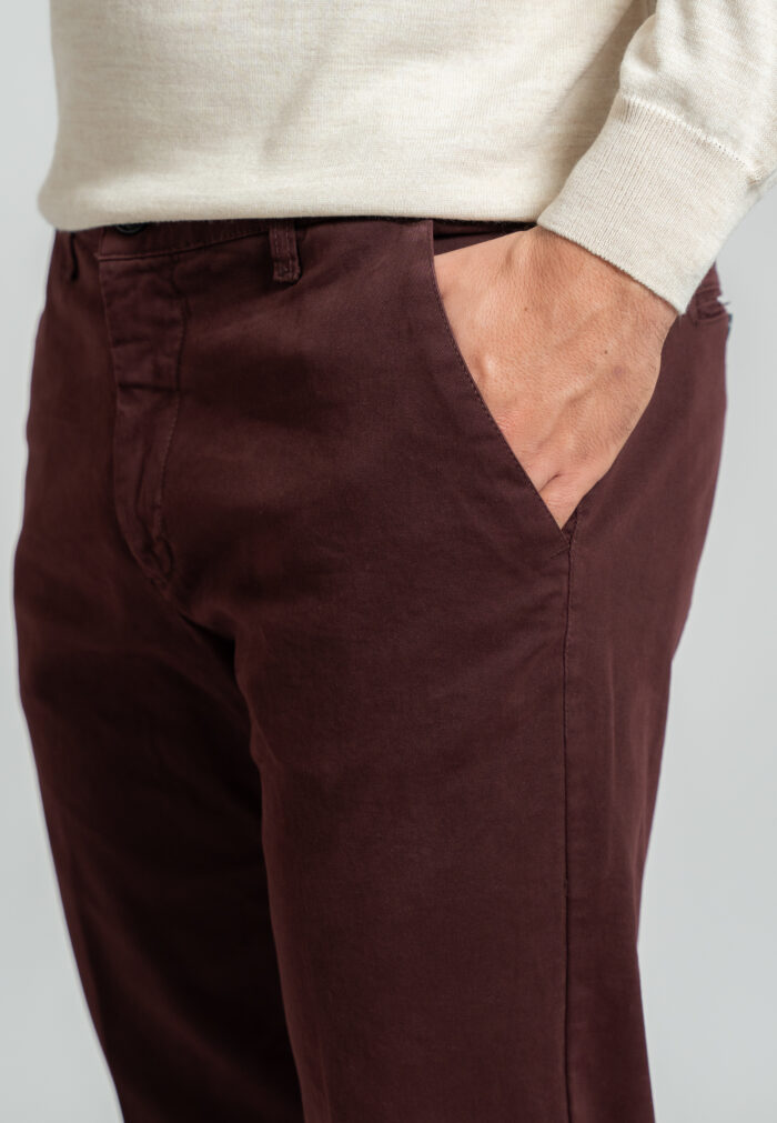 Prune παντελόνι chino πλυμένο Twill κανονική γραμμή - Image 4